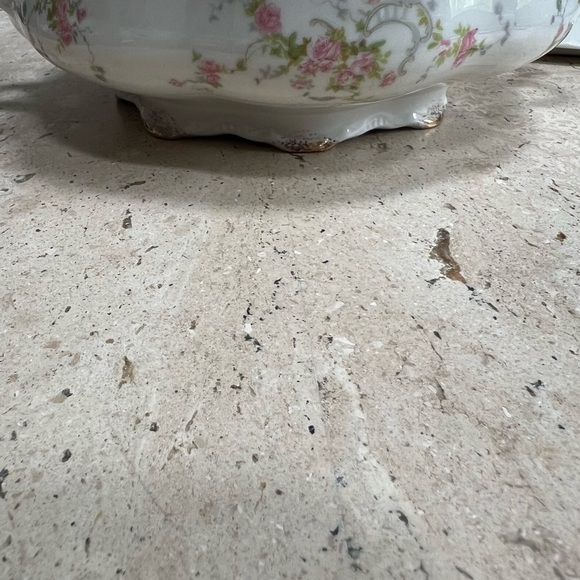 Old Abbey by Warwick 8” Round Covered Vegetable Bowl 1949 - Picture 5 of 8